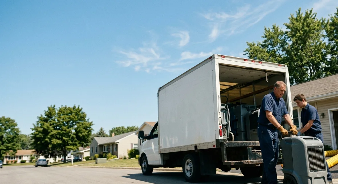 Water Damage Cleanup in Good Hope, IL near me